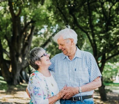 Elderly couple